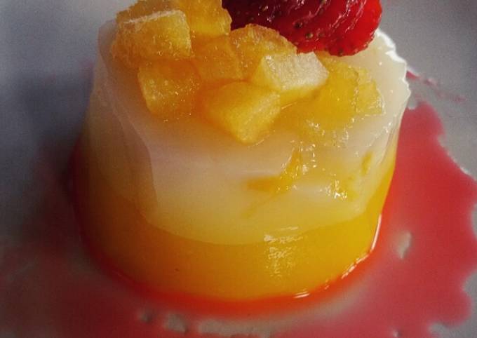 Cara bikin Puding Nangka Susu Cara bikin Puding Nangka Susu
