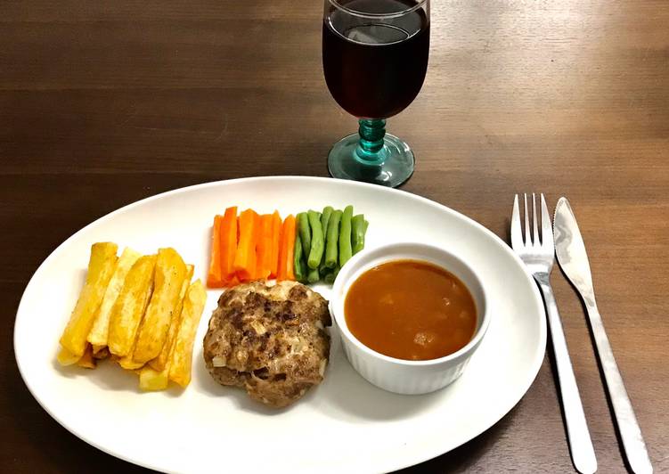 •Beef Patty Steak• by Dapur Itha