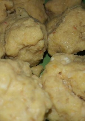 Foto resep Bola2 ⚽ ayam🐔 udang DEBM