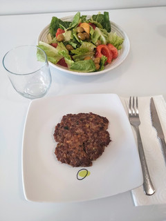 Foto principal de Hamburguesa mixta sencilla 🐷🐮