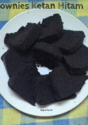 Foto resep Brownies ketan hitam sederhana