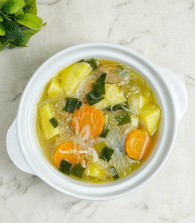Foto resep Sop kentang wortel soun