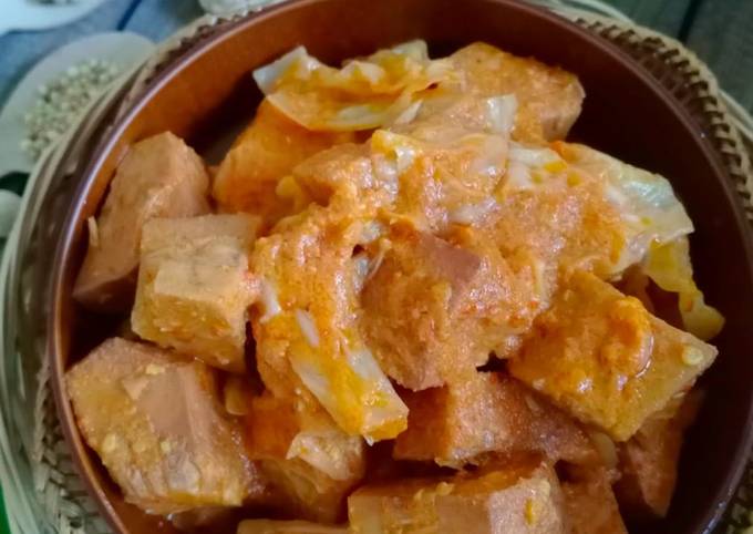 Gulai Nangka Muda dan Kol