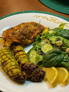 عکسی از دستور شام رژیمی و گریل شده🤤