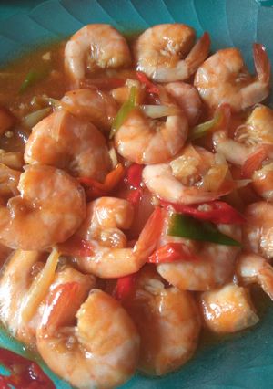 Foto resep Udang Masak Saus
