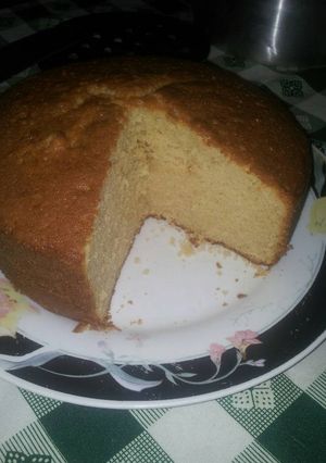 Una foto de Torta con aceite