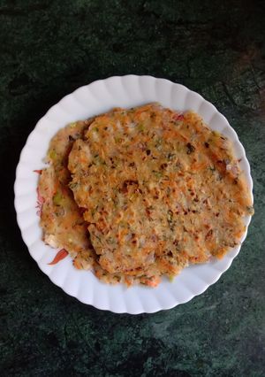 A picture of Akki Roti (Rice Roti).