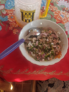 Una foto de Ceviche rápido de atún