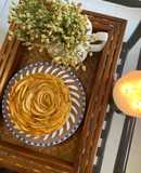 Apple rose cake
