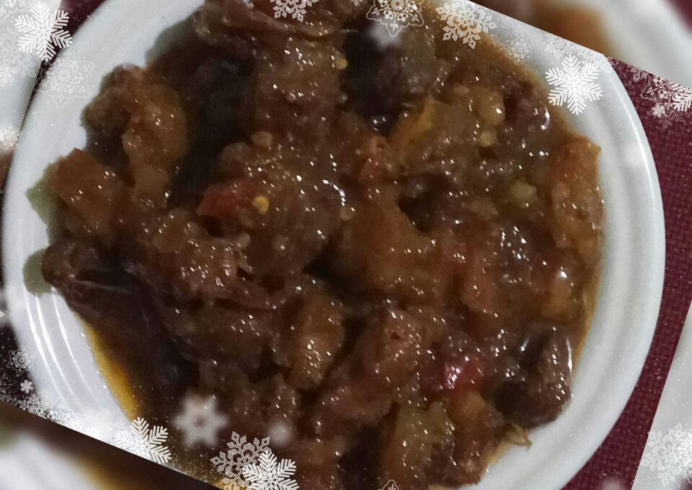 Kerecek daging sapi sereh lengkuas