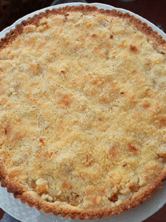 Una foto de Tarta Crumble de manzana 🍎