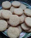 Cookies de coco y naranja