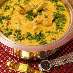 A picture of Curry Gosh/curry Mutton.
