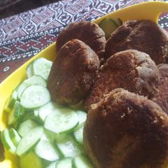 A picture of Meat kabab.