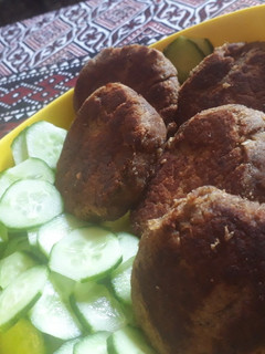 A picture of Meat kabab.