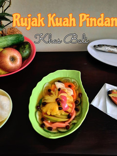 Foto resep 516. Rujak Kuah Pindang Khas Bali
