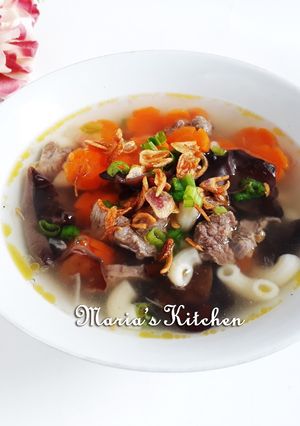 Foto resep Sup Makaroni