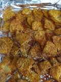 Papitas rostizadas al parmesano