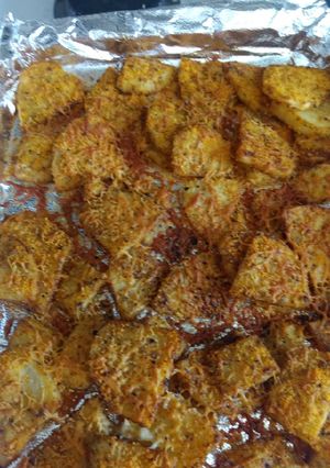 Una foto de Papitas rostizadas al parmesano