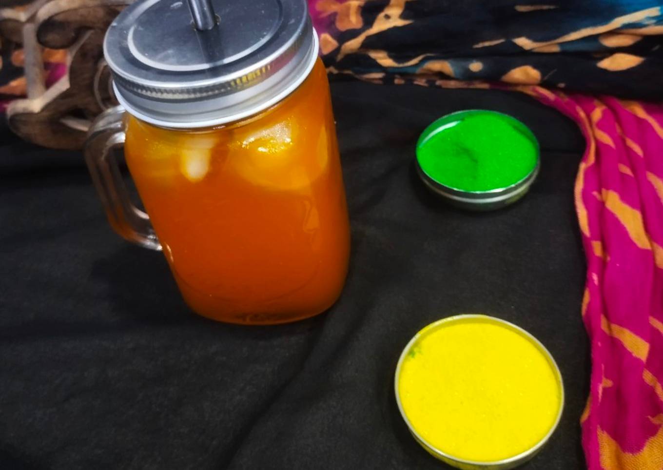 Orange lemon mojito