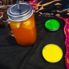 A picture of Orange lemon mojito.