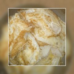 A picture of Egg dry fry.