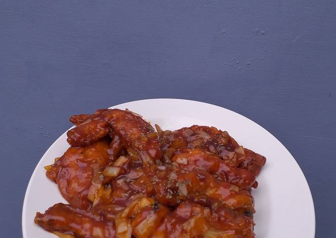 Ini dia! Cara gampang membuat Korean spicy wings dijamin istimewa