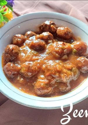 A picture of Baby Potato Manchurian.