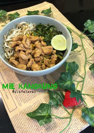 Foto resep Mie kangkung