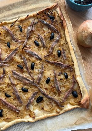 Une photo de Pissaladière express