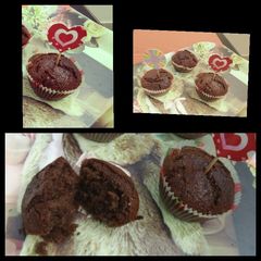 A picture of Chocolate muffin (eggless).