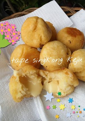 Foto resep Bola tape singkong isi keju