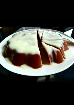 Foto resep Puding Coklat Vla