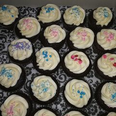 A picture of Chocolate cupcakes.