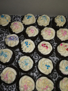 A picture of Chocolate cupcakes.