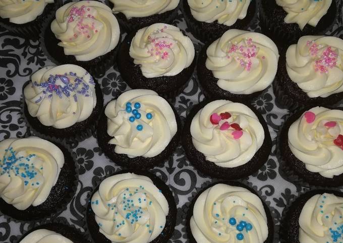 Recipe of Perfect Chocolate cupcakes