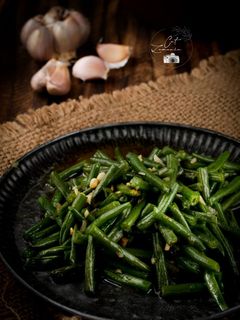 Foto resep Oseng buncis bawang putih