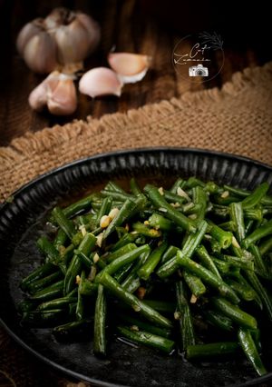 Foto resep Oseng buncis bawang putih