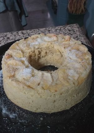 Una foto de Torta de manzanas