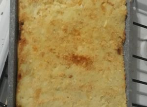 Pastel de papa de Yam Una foto de Pastel de papa de Yam