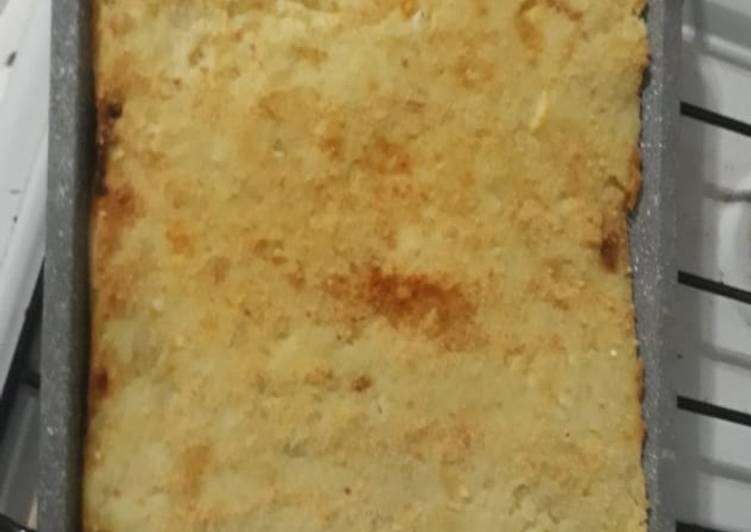 Pastel de papa de Yam
