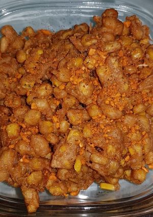 A picture of Corn pakoda.