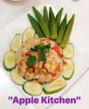 Cơm chiên nấm rau củ