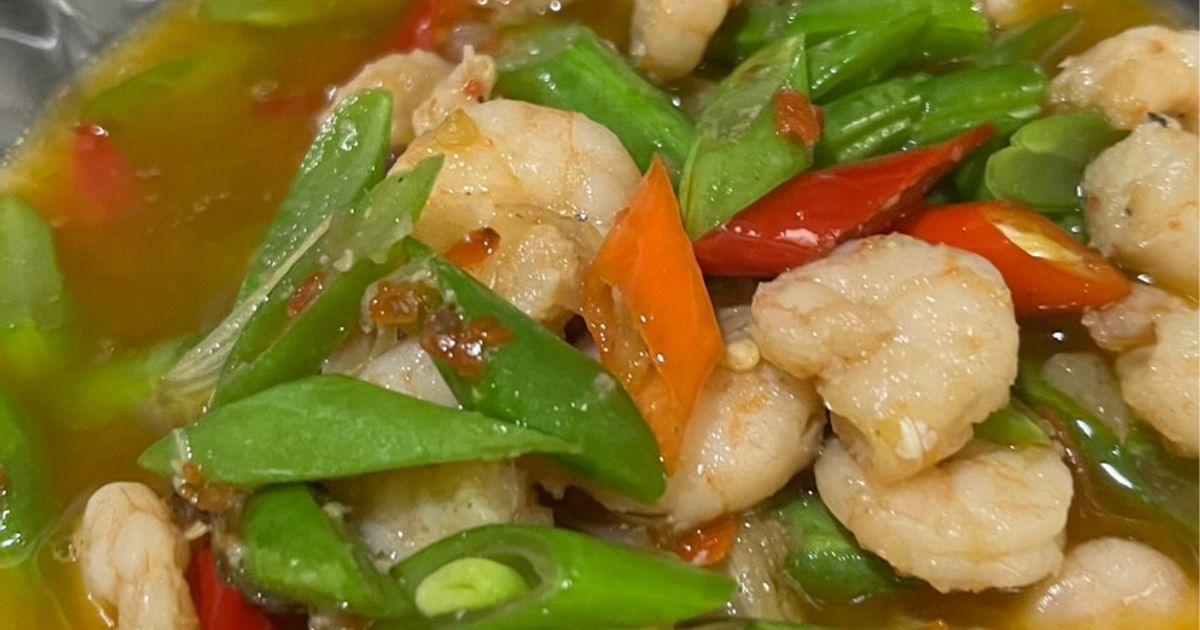 Tumis Udang Buncis