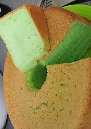 Foto resep Chiffon pandan putih telur