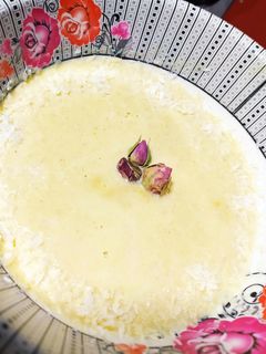 عکسی از دستور فرنی با آرد نخودچی(افطار)