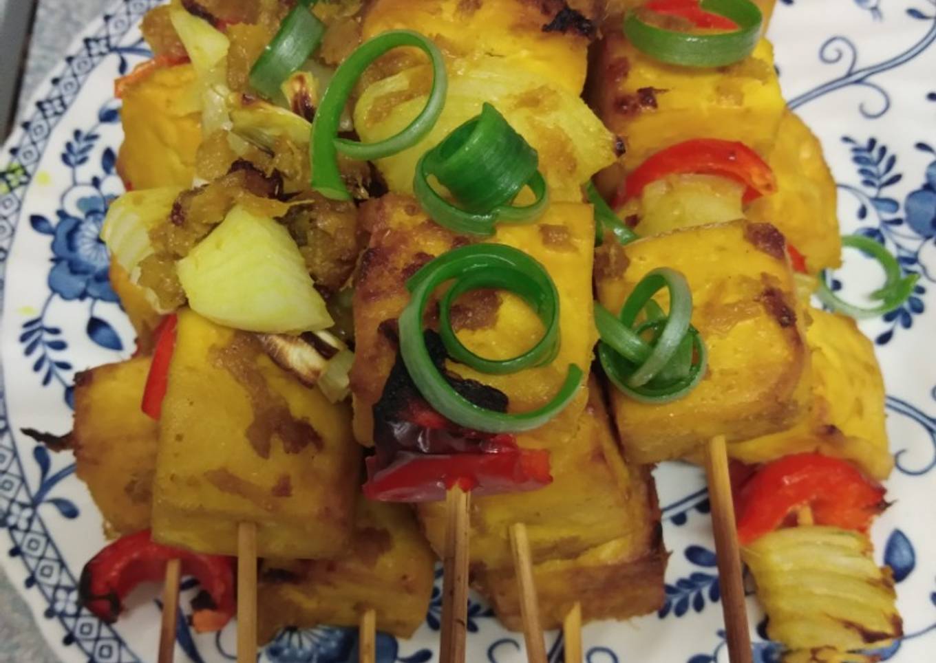 Sate Tahu Bakar Bumbu Ungkep