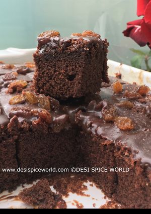 A picture of Chocolate Cake - Easy way.