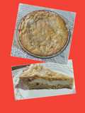Tarta de ricota con harina integral y de almendras