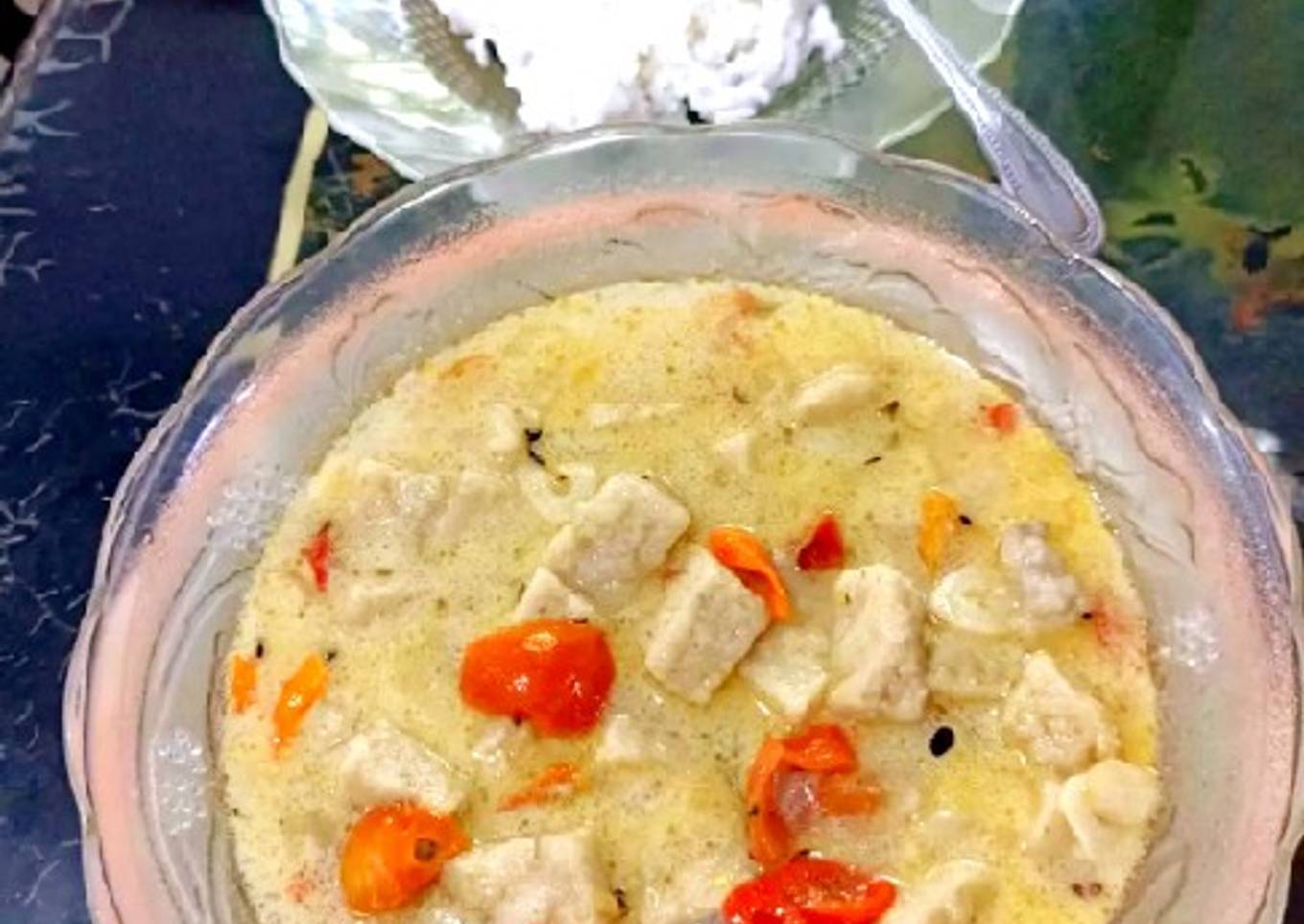 Sayur tempe gembus bumbu cemplung
